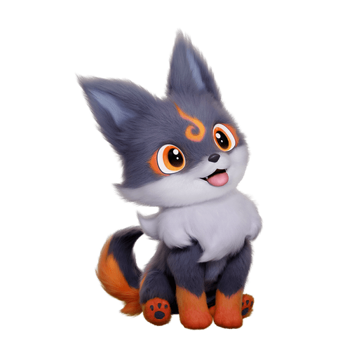 Emberpup, a fire Aniimo